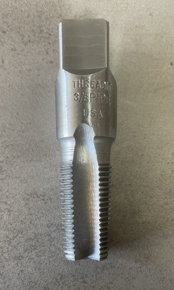 Threadit USA 3/8" Pipe Thread Tap VM 2.5" Long Machinist Tool