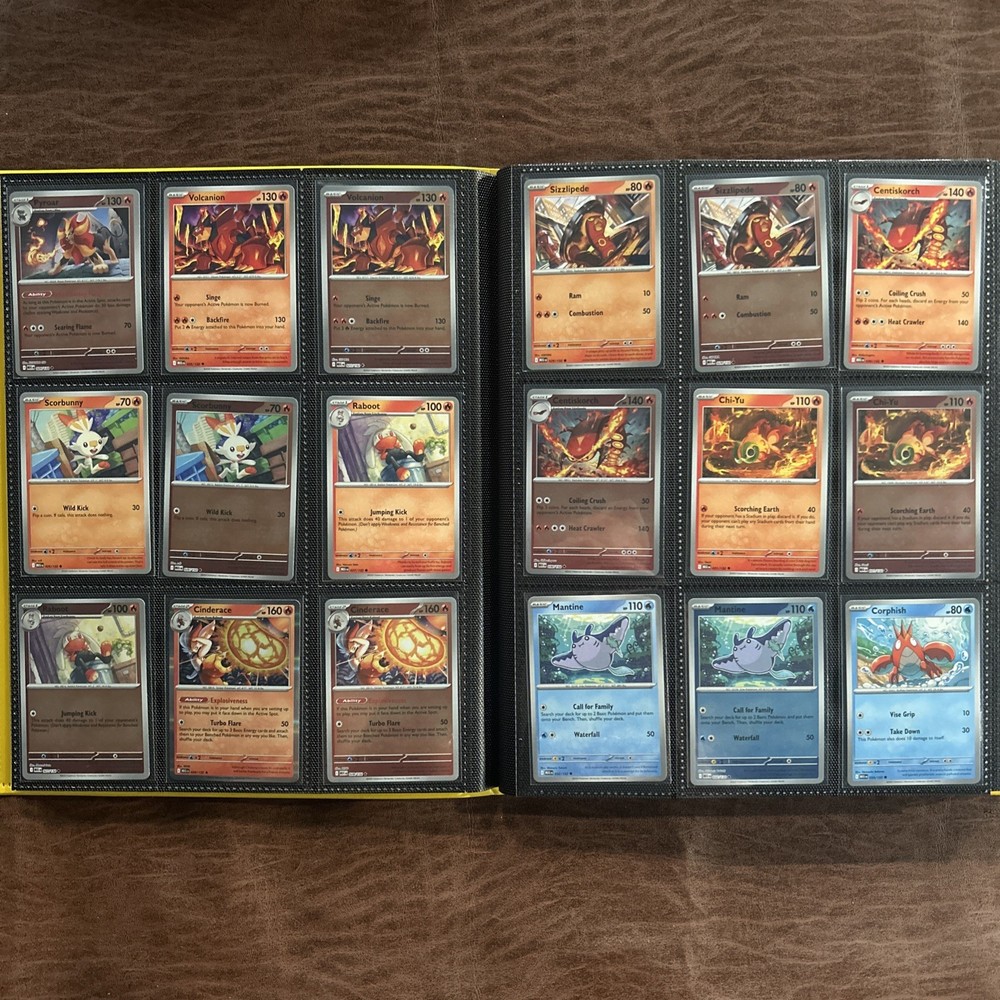 Pokemon MEGA EVOLUTION ME01 Complete Master Base Set including all RH & EXs