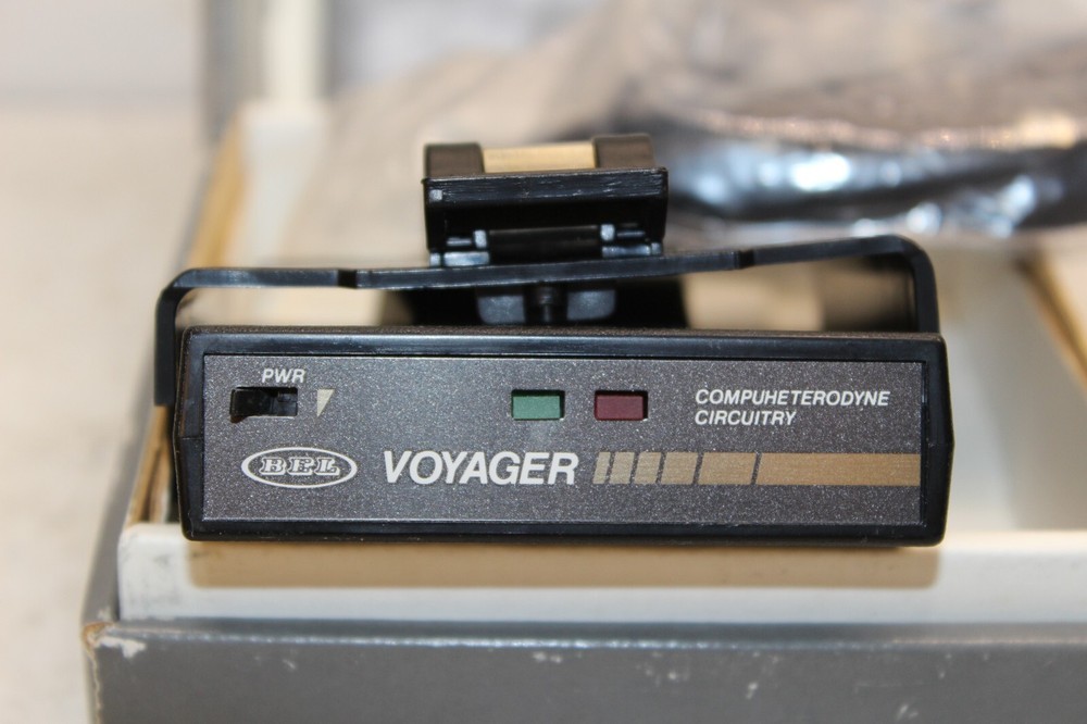 BEL Voyager Radar Detector ~ in ORIGINAL Box WITH INSTRUCTIONS