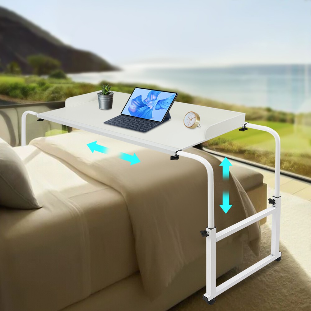 Modern Movable Bedside Table Simple Bed Lazy Table Computer Lift Cross Bed Table