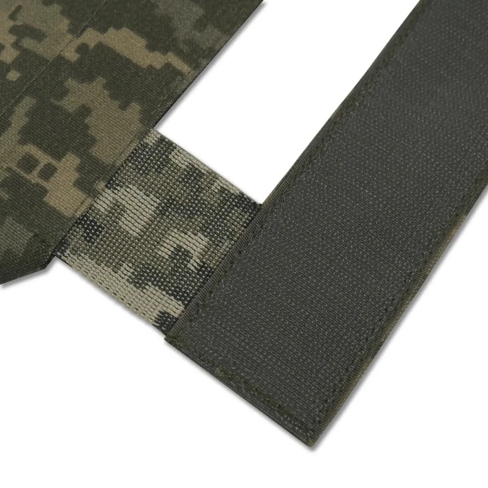 Ukrainian Groin Protector MM14 Pixel Ballistic Panel Level 1 UHMWPE Armor