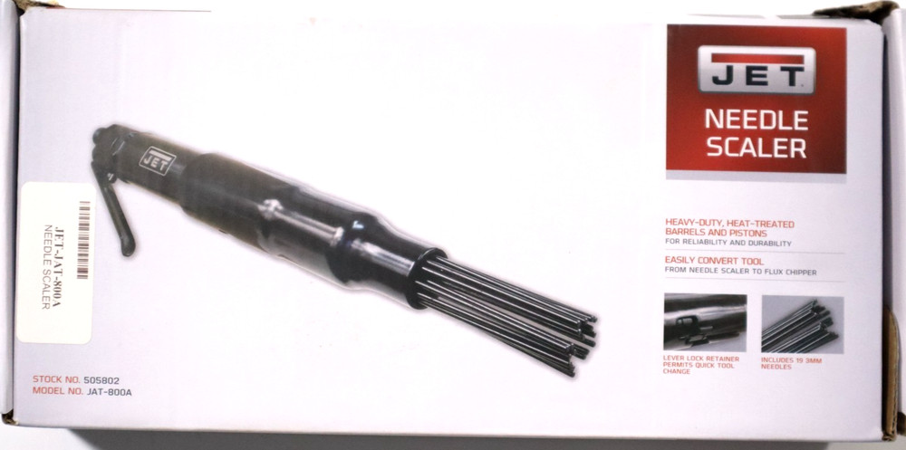JET, NEEDLE SCALER   (JAT-800A)     *SHELF*