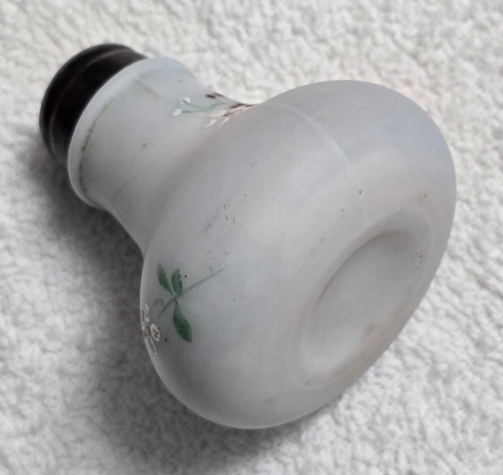 Mount Washington Glass Light Blue/White Shaker 2 ¾”