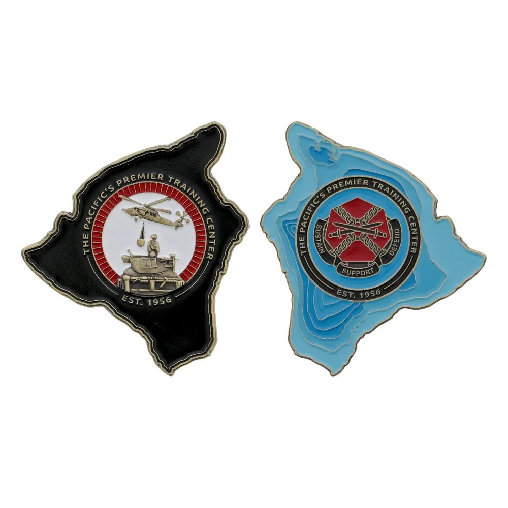 POHAKULOA TRAINING AREA HILO HAWAII PTA 2.5" CHALLENGE COIN