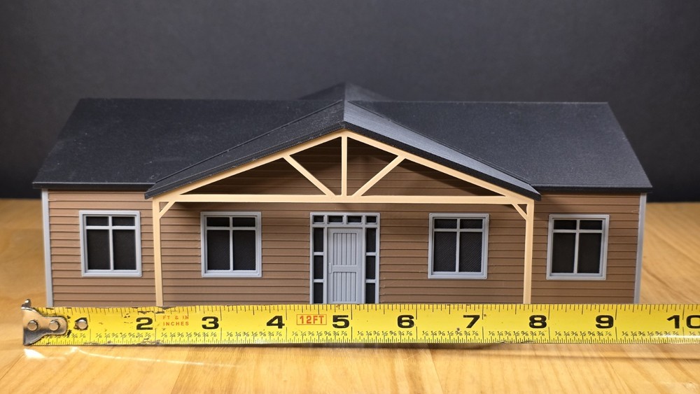 1/64 Scale House 3D Model