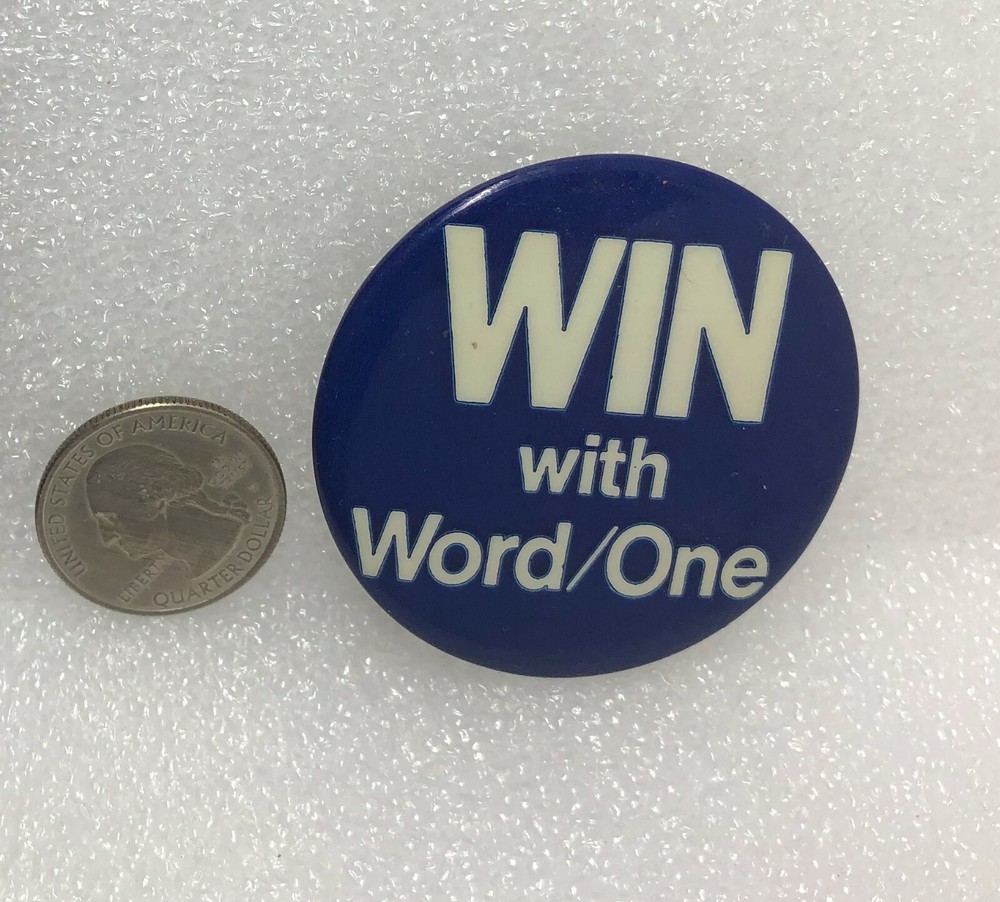 Win With Word/One Pin