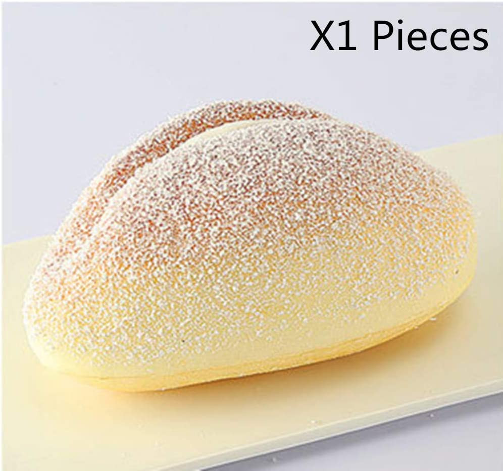 Simulation Food PU Fake Bread Model 8 Pieces