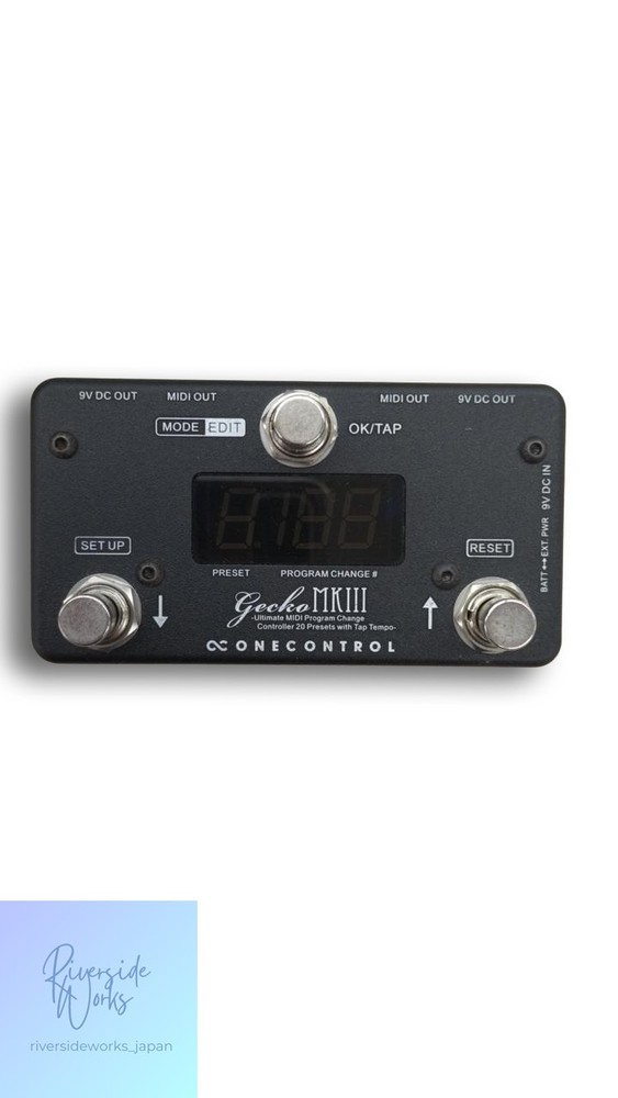 ONE CONTROL GECHO MKⅢ MIDI Controller for Musicians JP