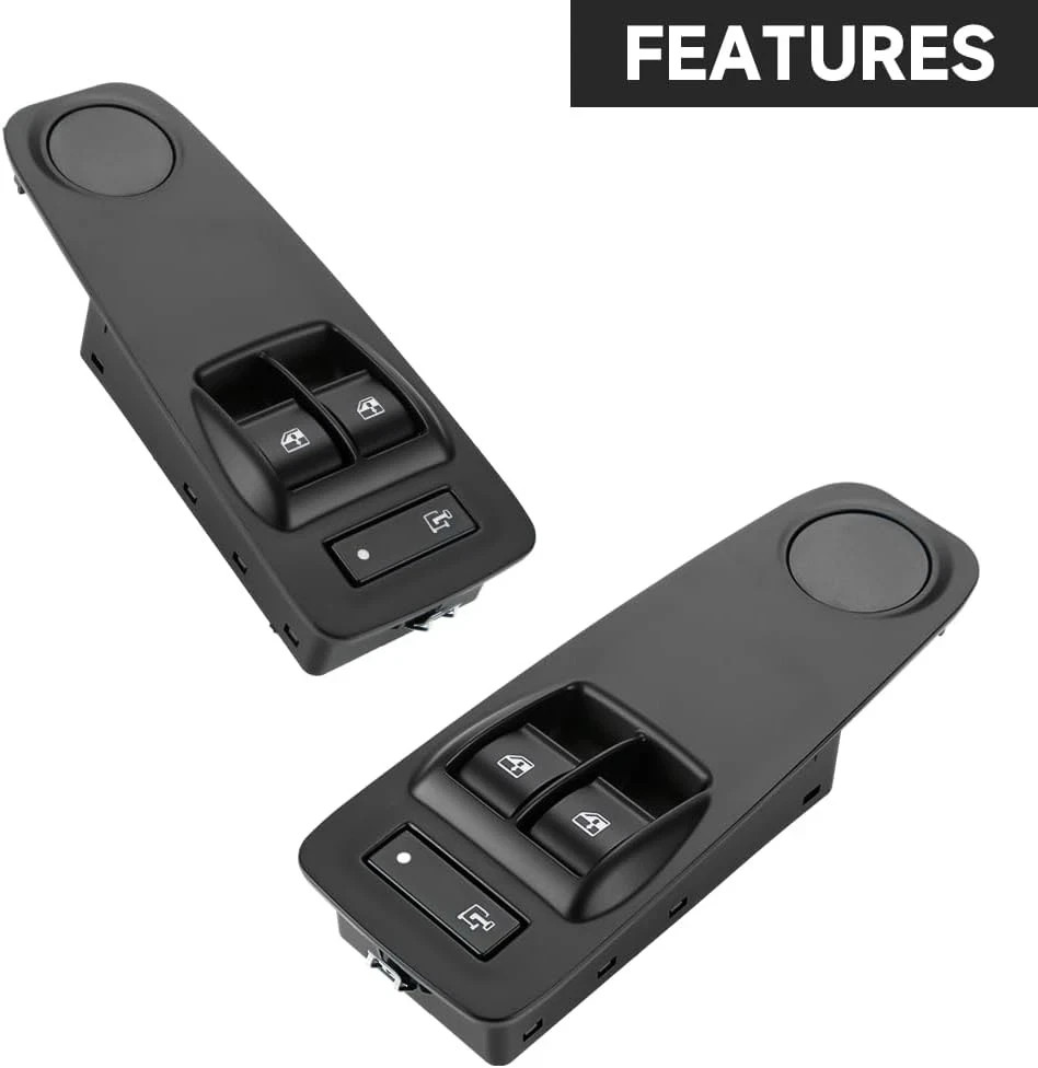 Front Driver Side Master Power Window Switch - Compatible for Ram Promaster 1500