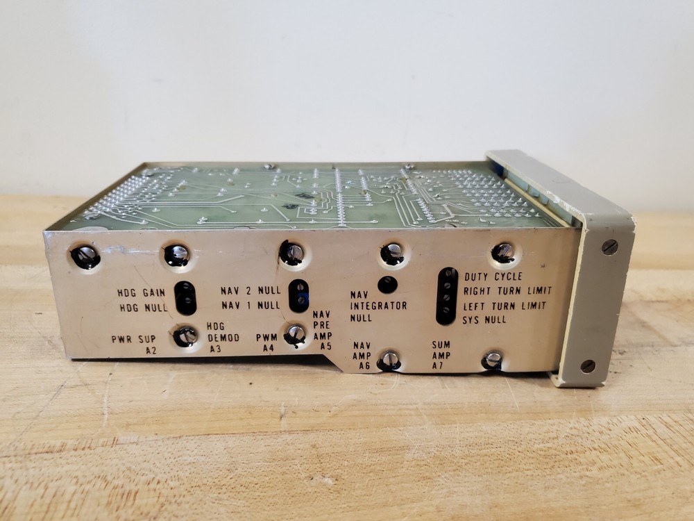 Navomatic 300A Autopilot Computer-Amplifier "Inoperable"