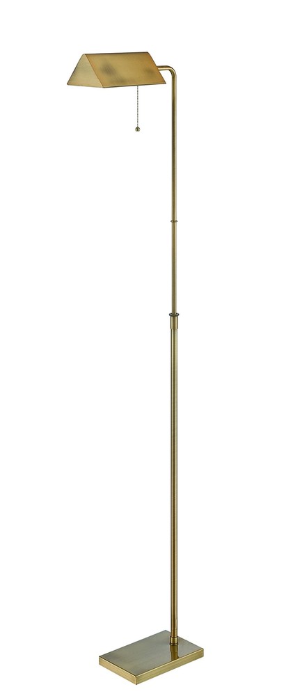 Lite Source LS-82341BB Wayland Floor Lamp, Brushed Brass
