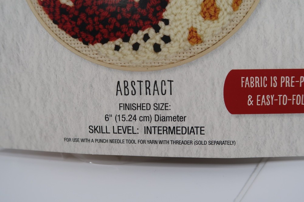 NEEDLE CREATIONS PUNCH NEEDLE KIT ABSTRACT NIP
