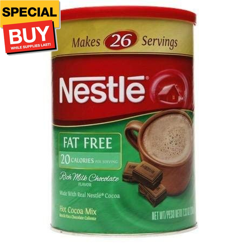 Hot Cocoa Fat Free Canister - 3PC