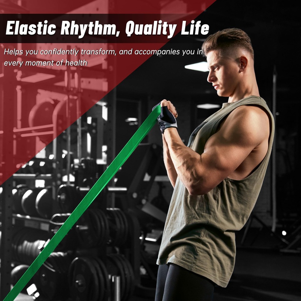 Pull Up Assistance Bands, 5-Level Resistance Bands for Working Out, Pull Up B...