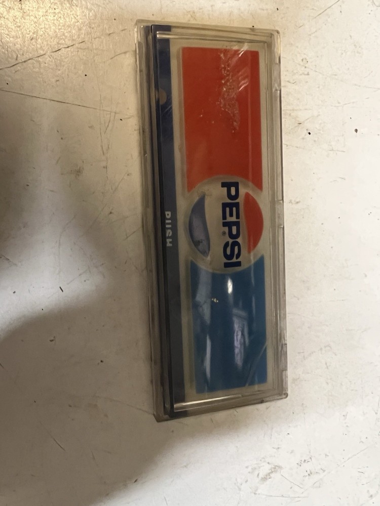 DIXIE NARCO PEPSI Soda Machine OLD STYLE SELECTION PUSH BUTTON