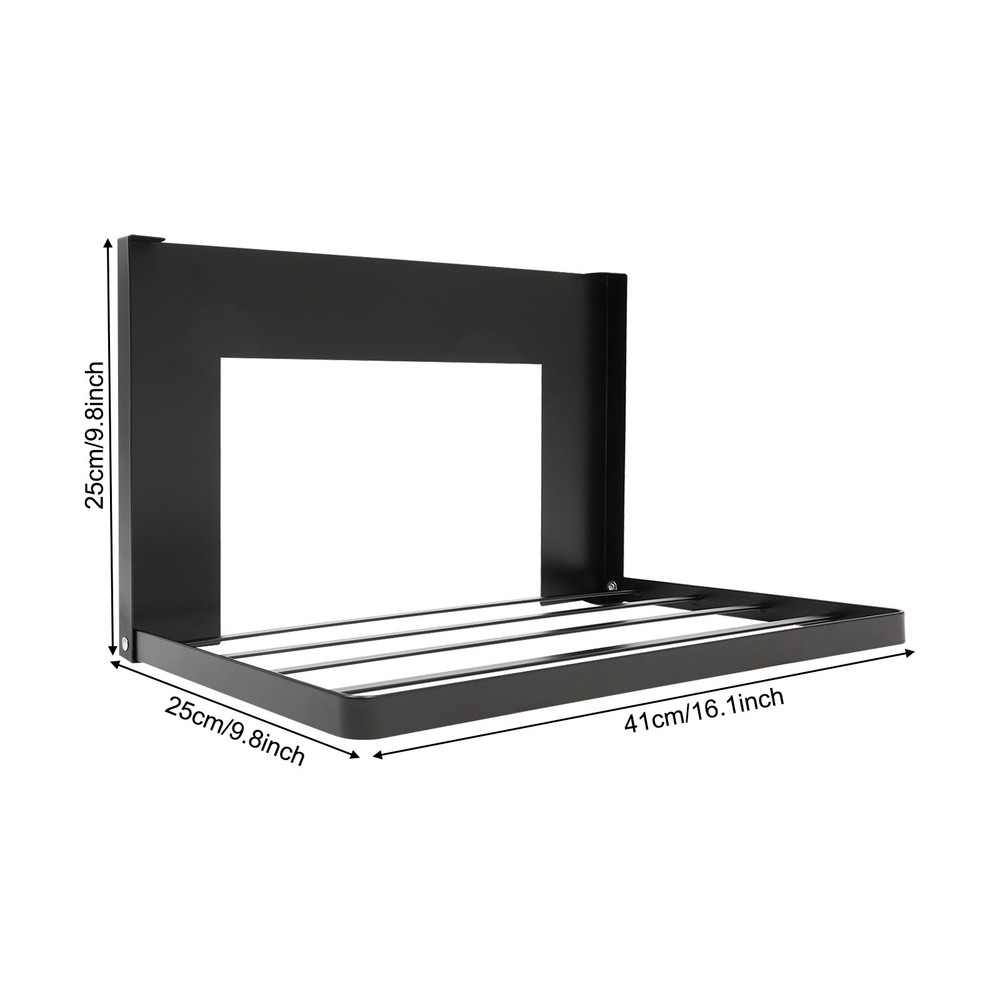 Durable Magnetic Folding Shelf, Magnet Rack Mount on Washing Machine/Fridge