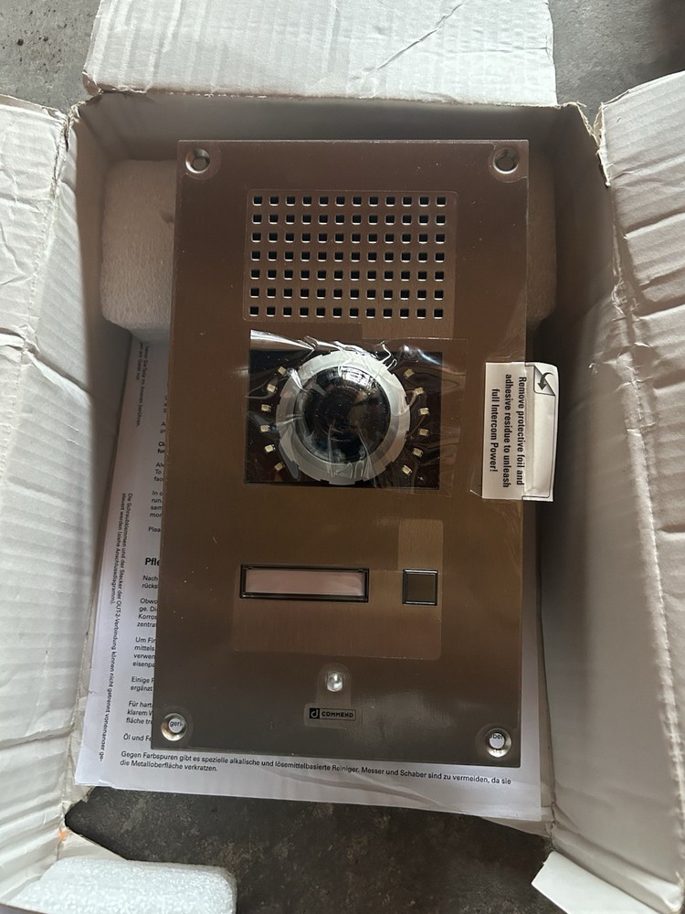 Commend WS 201VICA IP Video Intercom Station Stainless Axis Camera (3)