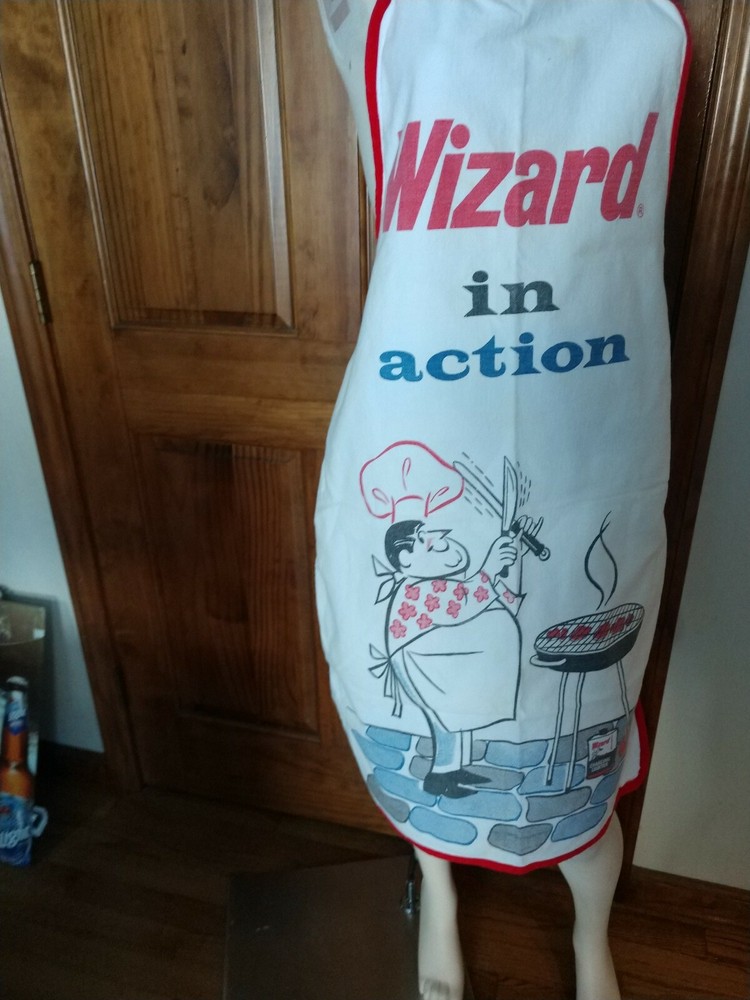 Wizard In Action BBQ Apron