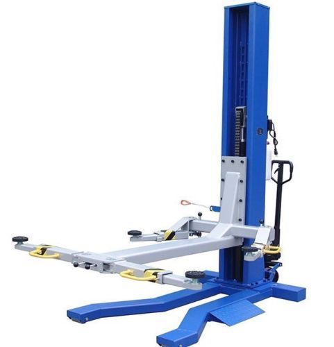 New iDeal 6,000 LBS. Mobile, Low Profile Single Column Auto Lift !
