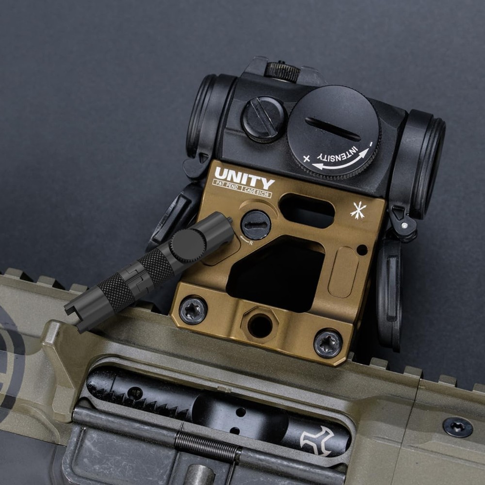 RDS Tool Universal Sight Tool, A1/A2 & Red Dot Multi-Tool Black