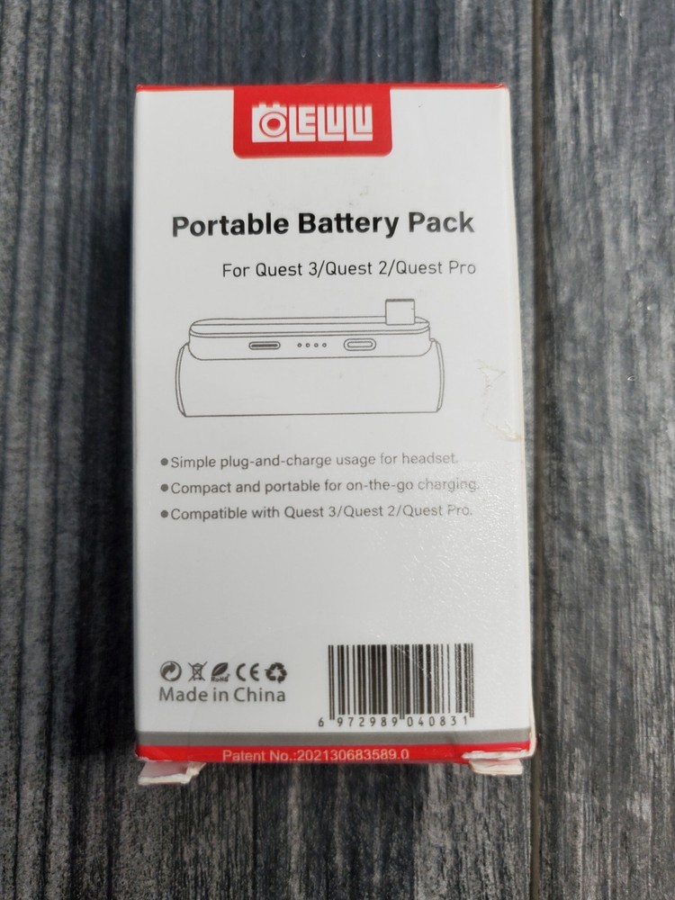 Battery Pack for Meta Quest 3/Quest 2/quest Pro