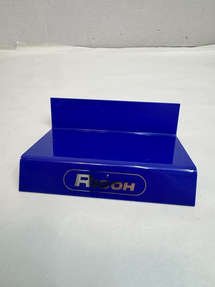 vintage plastic ricoh display stand 35mm camera