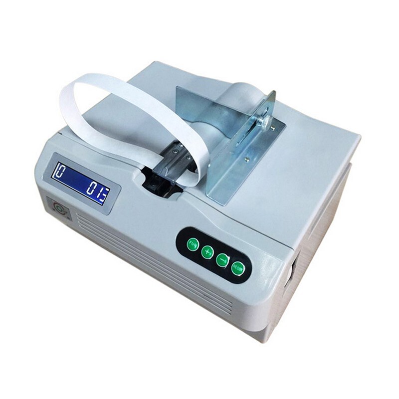 Automatic Banknote Binding Machine Money Cards Documents Strapping Bundling 110V