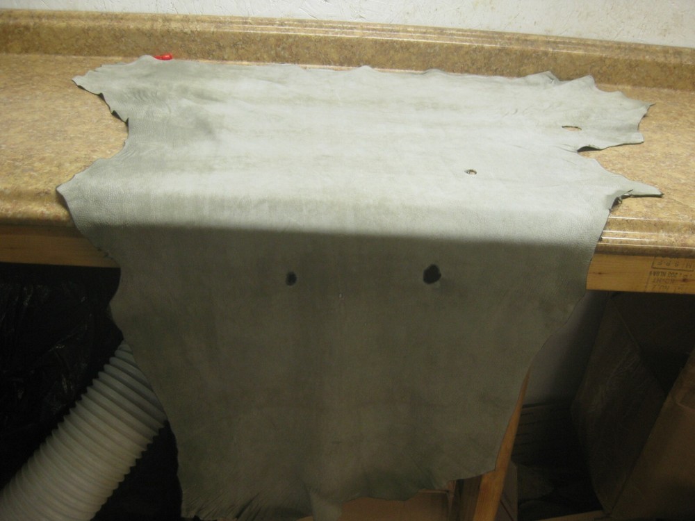 Tanned Buffed Deer Leather 0011253 Row AA a