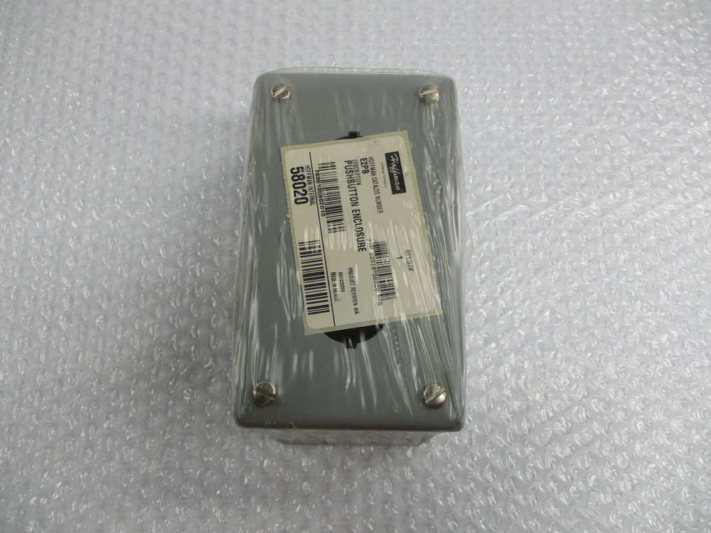 HOFFMANN E2PB 58020 PUSHBUTTON ENCLOSURE NSMP