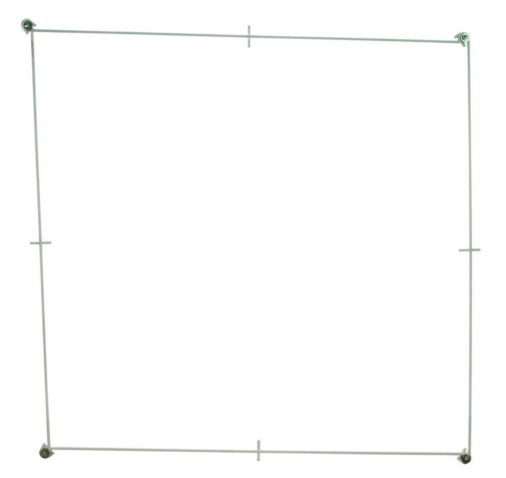 Folding Quadrat - 0.5 Meters Square - Steel Frame - Eisco Labs