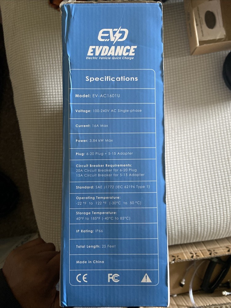 EV Portable Fast Charger