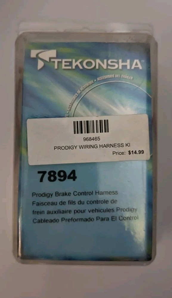 Trailer Brake Control Harness Tekonsha 7894