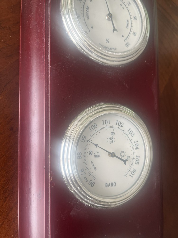 Taylor 3 Dial Hygrometer, Barometer, Thermometer