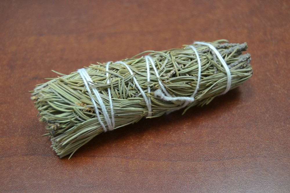 PINE SAGE BUNDLE SMUDGE INCENSE 4 1/2" #T-709P