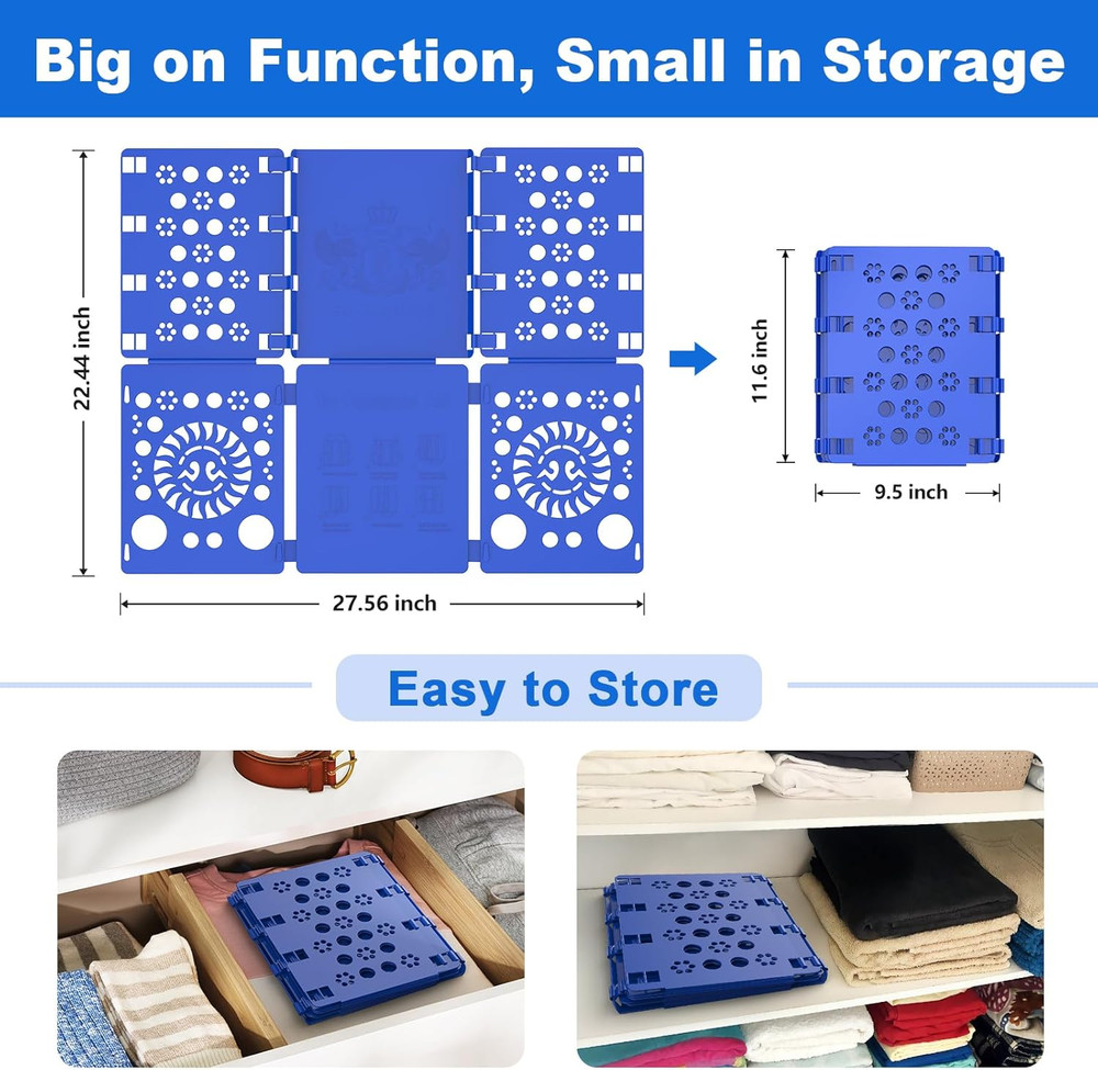Shirt Folder Board Tshirt Clothes Folder Folding Board Durable Laundry Sorter He