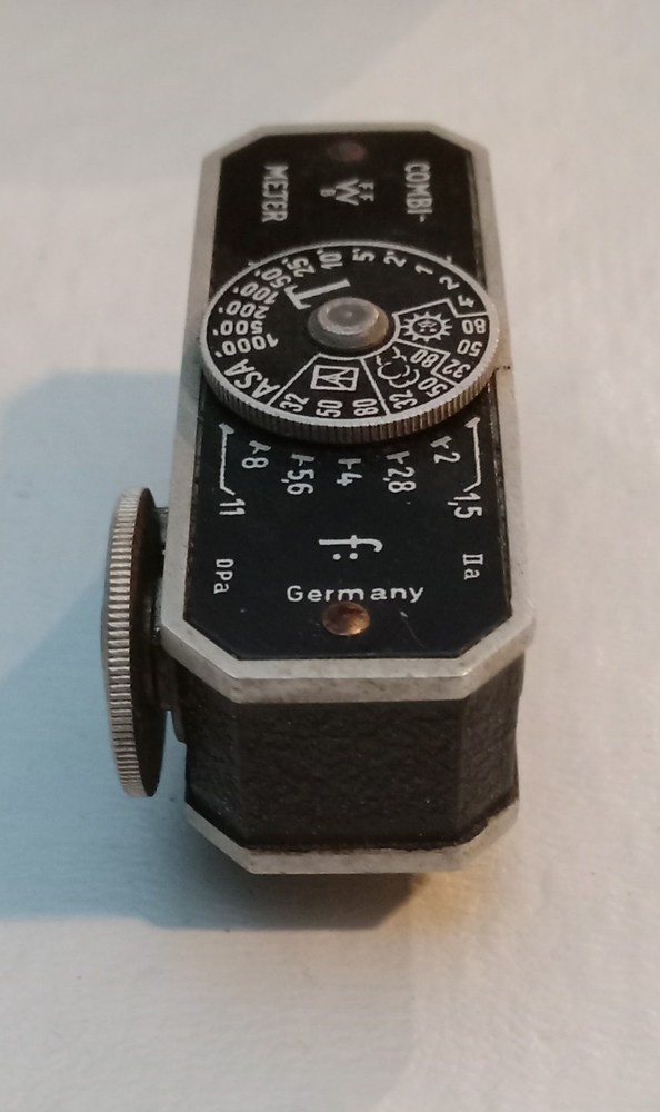 VINTAGE COMBI METER STANDARD RANGEFINDER w/ LEATHER CASE