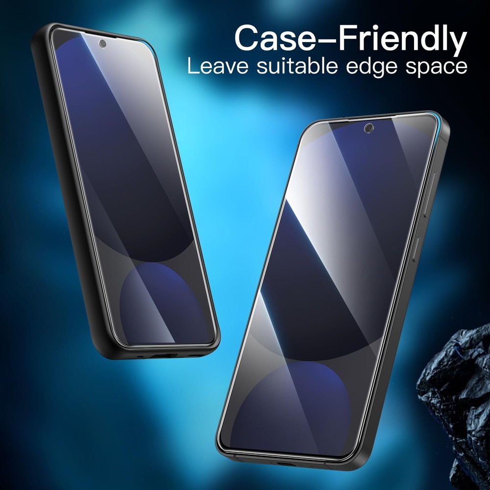 Screen Protector for Samsung Galaxy S24 FE with Camera Lens Protector, 2-Pack