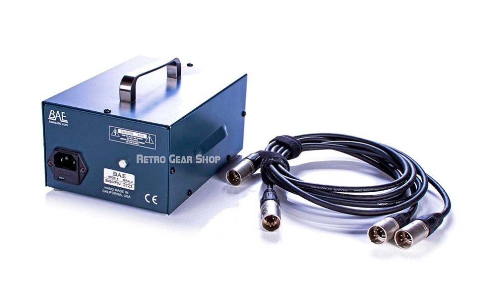 BAE 1028 with PSU Microphone Preamp / Equalizer 19" Rackmount