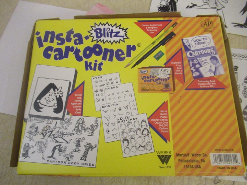 Blitz Insta-Cartooner Kit (Bruce Blitz) (See Description)