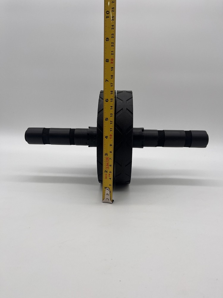 AMONAX Ab Roller Wheel Double Core Strength Trainer Non Slip Handles