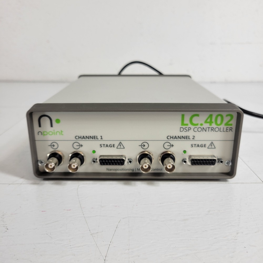 nPoint LC.402 2-Channel DSP Controller Nanopositioning Motion Controller w/ PC