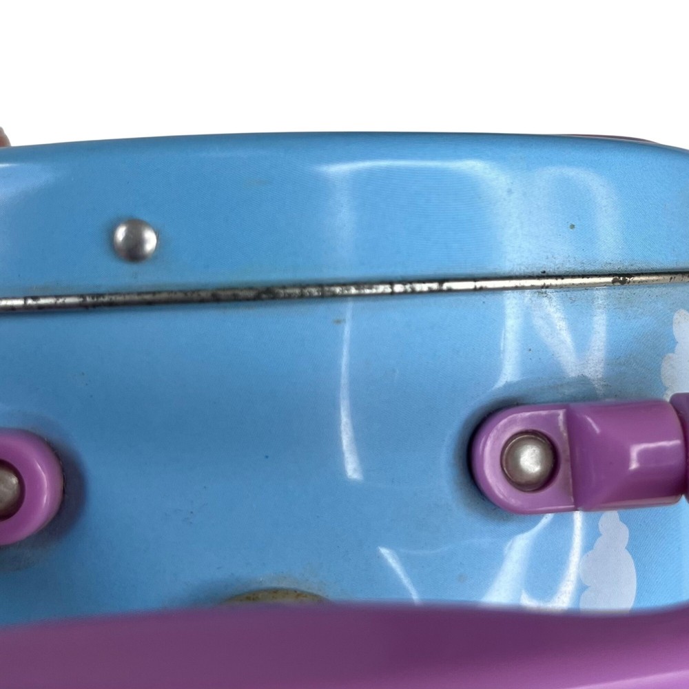 M&Ms Easter Themed Tin Lunch Box Handle Blue