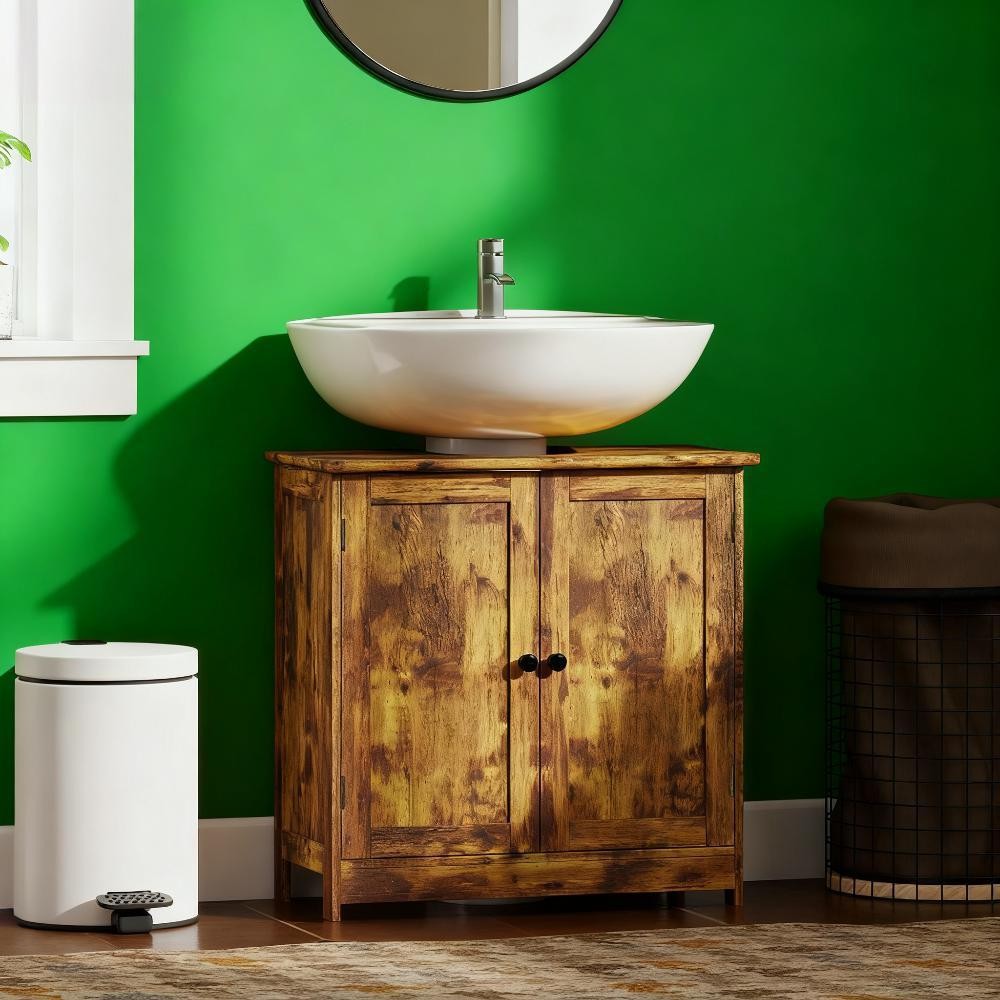 Bathroom Storage Cabinet - Under Sink 2 Doors No Bathroom Basin