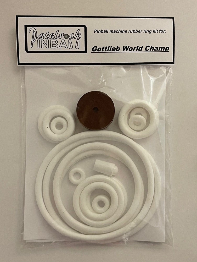 1957 Gottlieb World Champ Pinball Machine Rubber Ring Kit