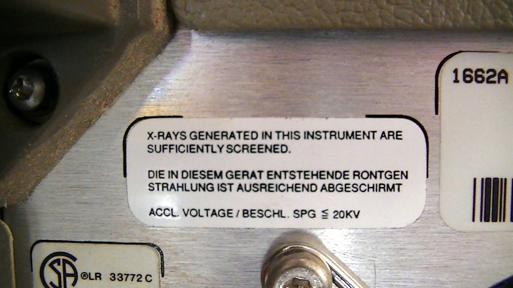 HEWLETT PACKARD 1662A LOGIC ANALYZER