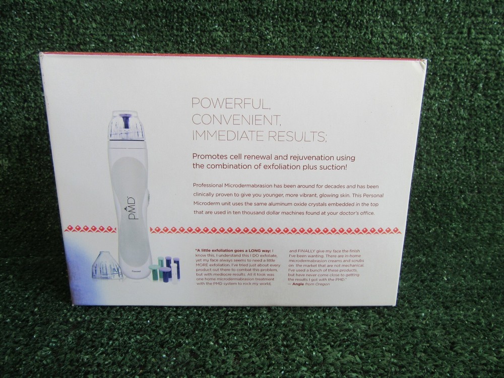 Brand New PMD Personal Microderm Device 7 Discs Adapter Instructional DVD