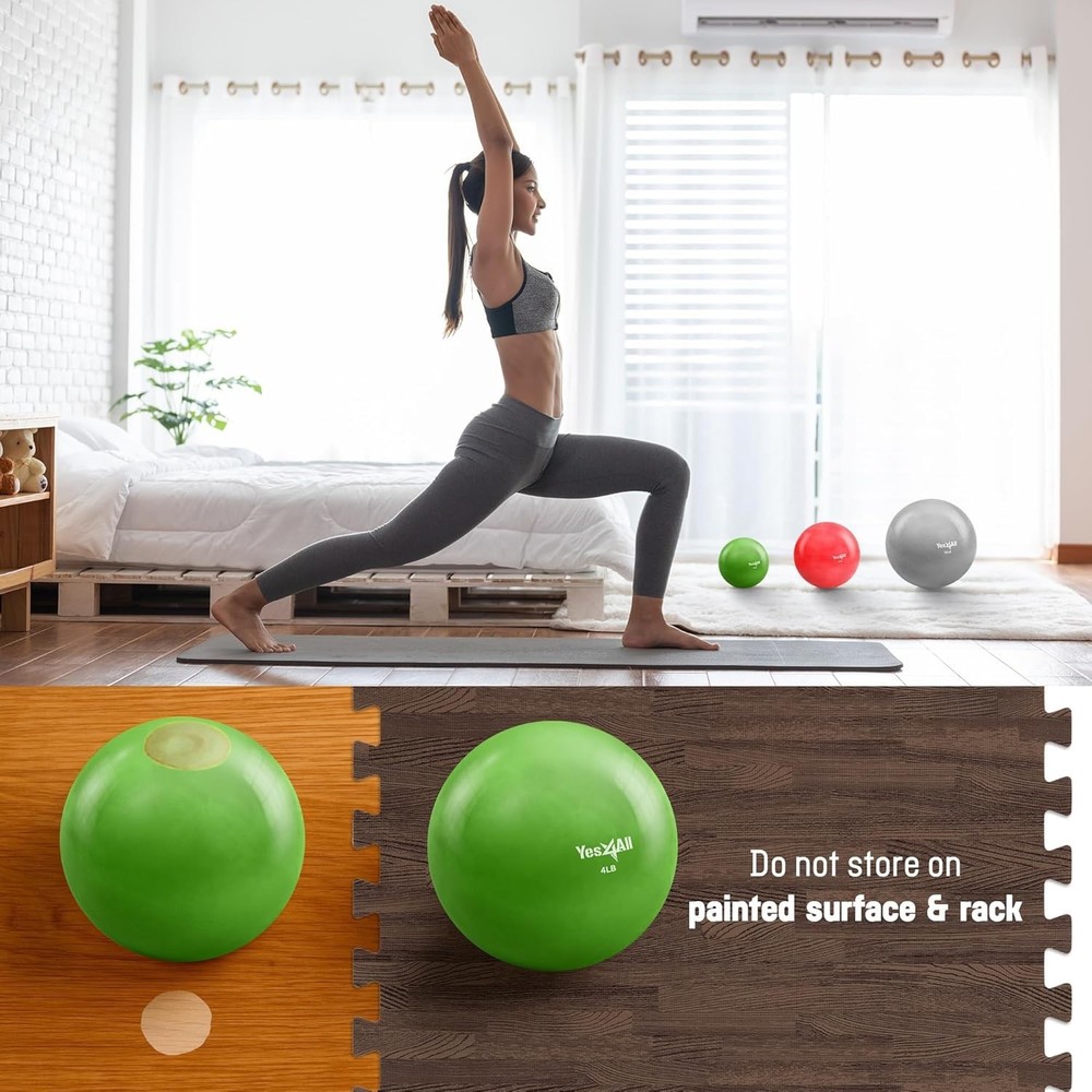 Weighted Toning Balls for Exercise 2-10lbs