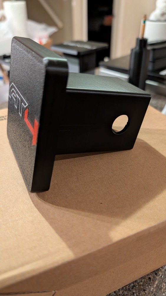 GMC Sierra 2" AT4 Receiver Hitch Cover 3D printed