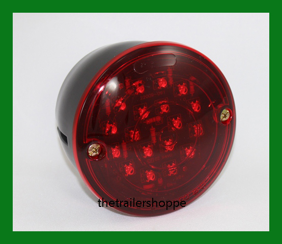 LED Combination Tail Light 3-1/2" Round Stud Mount -1 Right Passanger Side Light