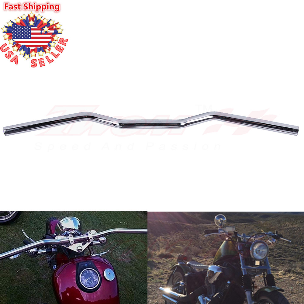 1" Custom Drag Bar Handlebars Bars Pullback For Harley Sportster 883 1200 Bobber